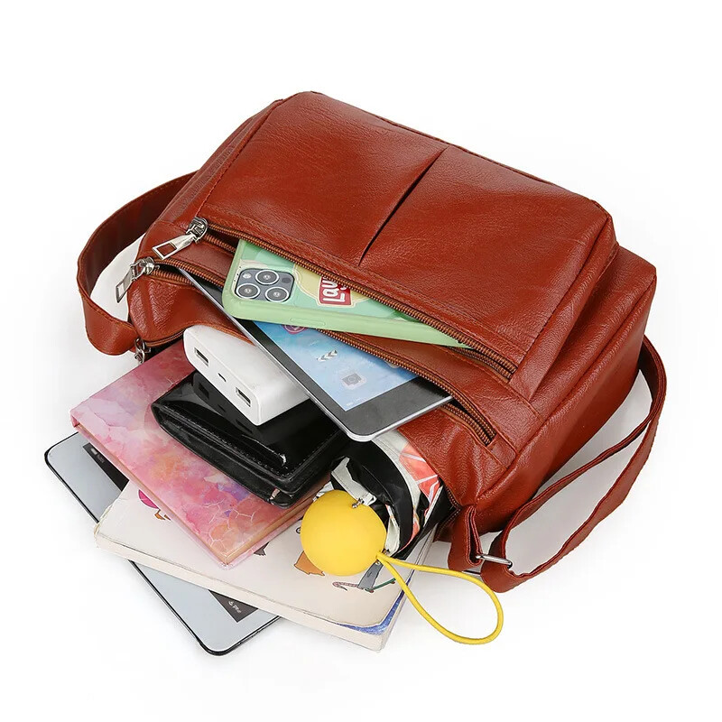 Ženska torba Trend Korejske ručne torbe Dizajnerski luksuzni brend Ženske torbe na rame Modna svestrana torba preko ramena od meke kože bolsa