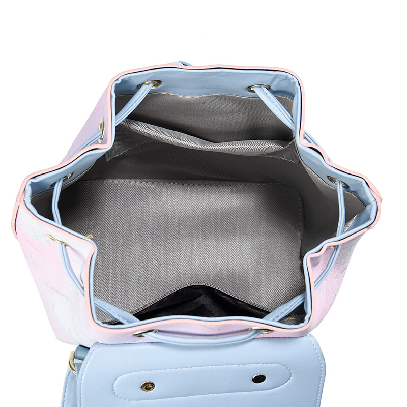 Stilīga un skaista gradienta sieviešu mugursoma, vieglas piepilsētas ceļojumu mugursomas tendence