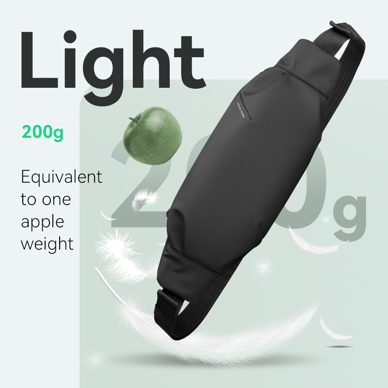 MARK RYDEN Geantă Minimalist Sling Bărbați Mini Bag Fanny Light Geantă Mică în talie