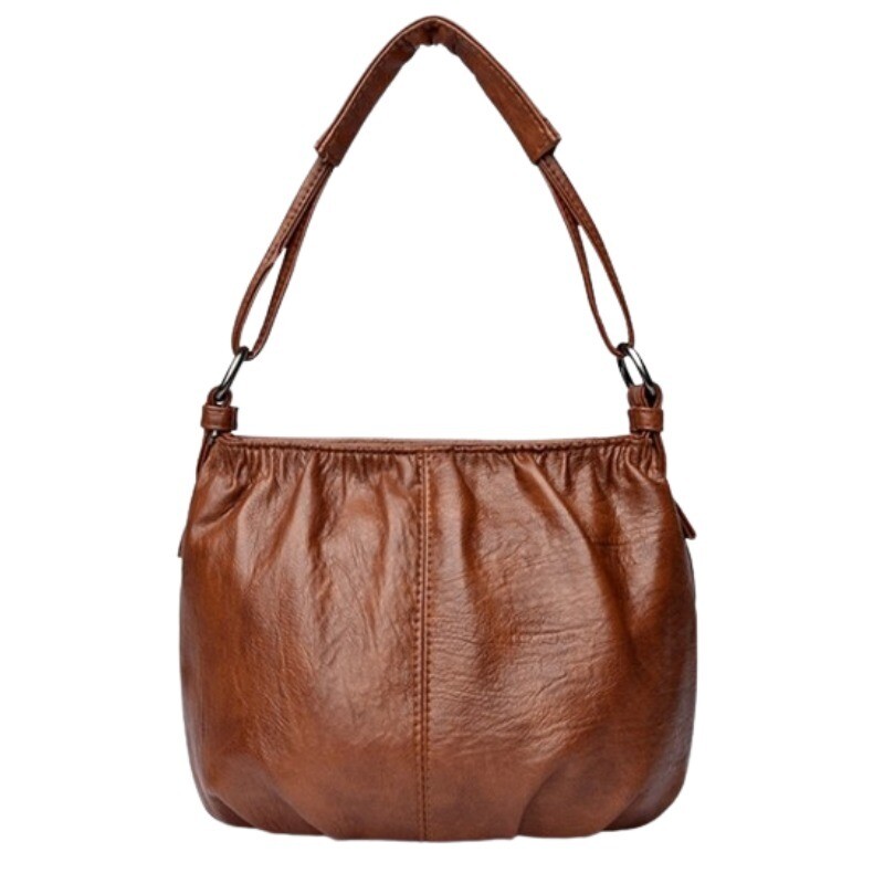 Geantă de damă 2024 Nouă geantă retro de modă europeană și americană Geantă de mână pentru femei, geantă de umăr, multistrat, crossbod de mare capacitate