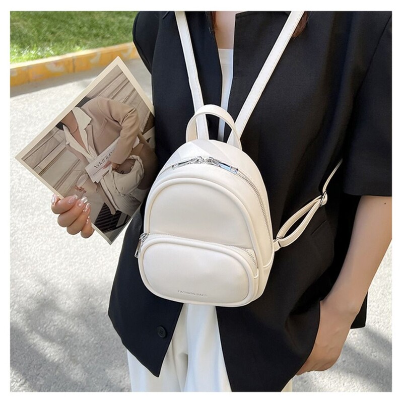 Geanta de dama Rucsac Noua Geanta Patrata Mica Geanta de umar Geanta de culoarea bomboanei Rucsac mic de voiaj la moda Rucsac dragut