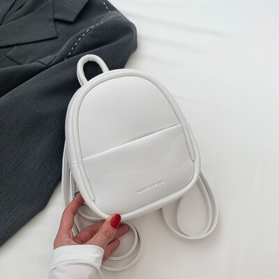 Rucsac de lux pentru femei, de designer de marcă, mini rucsac mic, multifuncțional, cu atingere moale, geantă de umăr pentru femei, geantă pentru fete