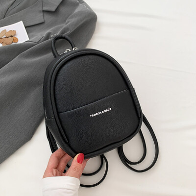 Rucsac de lux pentru femei, de designer de marcă, mini rucsac mic, multifuncțional, cu atingere moale, geantă de umăr pentru femei, geantă pentru fete