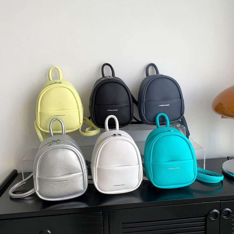 Rucsac de lux pentru femei, de designer de marcă, mini rucsac mic, multifuncțional, cu atingere moale, geantă de umăr pentru femei, geantă pentru fete