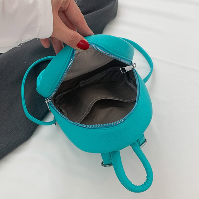 Rucsac de lux pentru femei, de designer de marcă, mini rucsac mic, multifuncțional, cu atingere moale, geantă de umăr pentru femei, geantă pentru fete