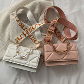 Torba na rame velikog kapaciteta Ženske ženske modne ležerne ručne torbe PU kožna Crossobdy Clutch torba s preklopom Ulični dodaci