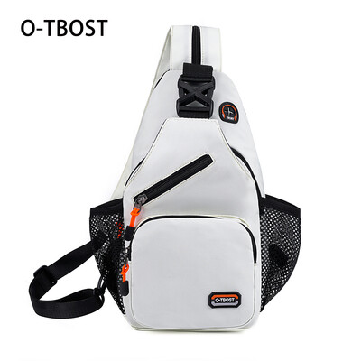 O-TBOST Unisex Oxford tkanina 2 u 1 torba za prsa Ruksak za slobodno vrijeme na otvorenom Muška torba za rame Prijenosna torba preko ramena