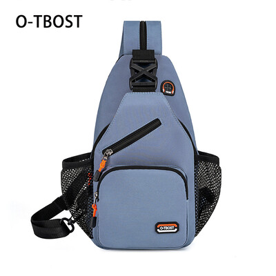 O-TBOST Unisex Oxford tkanina 2 u 1 torba za prsa Ruksak za slobodno vrijeme na otvorenom Muška torba za rame Prijenosna torba preko ramena