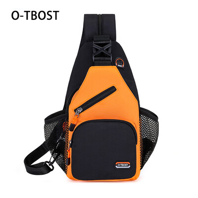 O-TBOST Unisex Oxford tkanina 2 u 1 torba za prsa Ruksak za slobodno vrijeme na otvorenom Muška torba za rame Prijenosna torba preko ramena