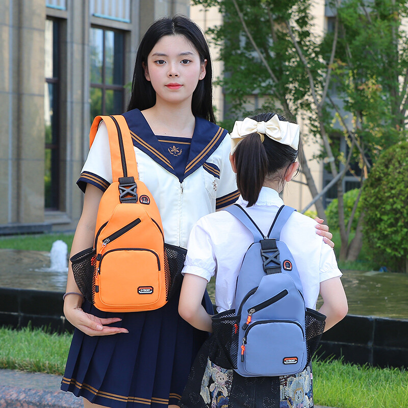 O-TBOST Unisex Oxford tkanina 2 u 1 torba za prsa Ruksak za slobodno vrijeme na otvorenom Muška torba za rame Prijenosna torba preko ramena