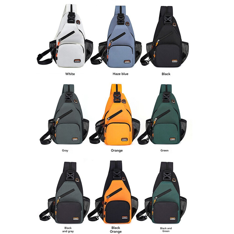 O-TBOST Unisex Oxford tkanina 2 u 1 torba za prsa Ruksak za slobodno vrijeme na otvorenom Muška torba za rame Prijenosna torba preko ramena