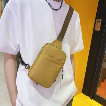 Νέα Casual Messenger Τσάντα Fashion Τσάντα στήθους Πολυλειτουργική, ευέλικτη τσάντα ώμου υπαίθριας τσάντα ποδηλασίας για άνδρες και γυναίκες