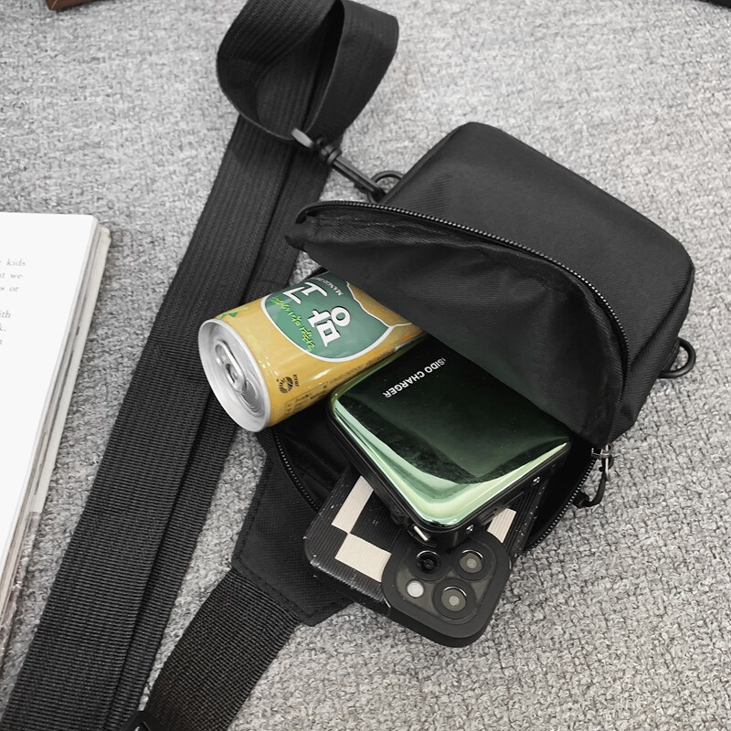 Нова ежедневна чанта Модна чанта за гърди Многофункционална универсална чанта за рамо Велосипедна чанта на открито за мъже и жени