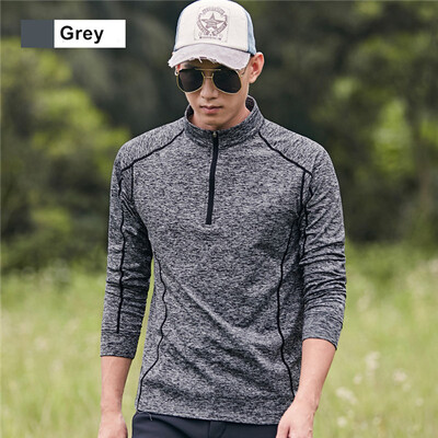 Ātri žūstošs T-krekls ar garām piedurknēm vīriešiem un sievietēm, pārgājieni, sports brīvā dabā, kāpšana, kempings, pārgājieni, makšķerēšana, pavasaris, rudens