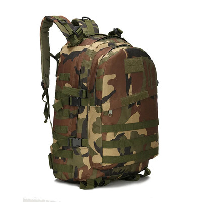 Rucsac tactic în aer liber 40L Rucsac Molle de mare capacitate Genți Camuflaj Trekking Vânătoare Camping Drumeții Geantă Nou
