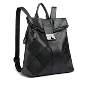 Rucsaci antifurt pentru femei Genți de școală pentru elevi pentru fete adolescente Rucsac negru pentru femei, genți în spate Wild Lock Mochila Feminina 2024