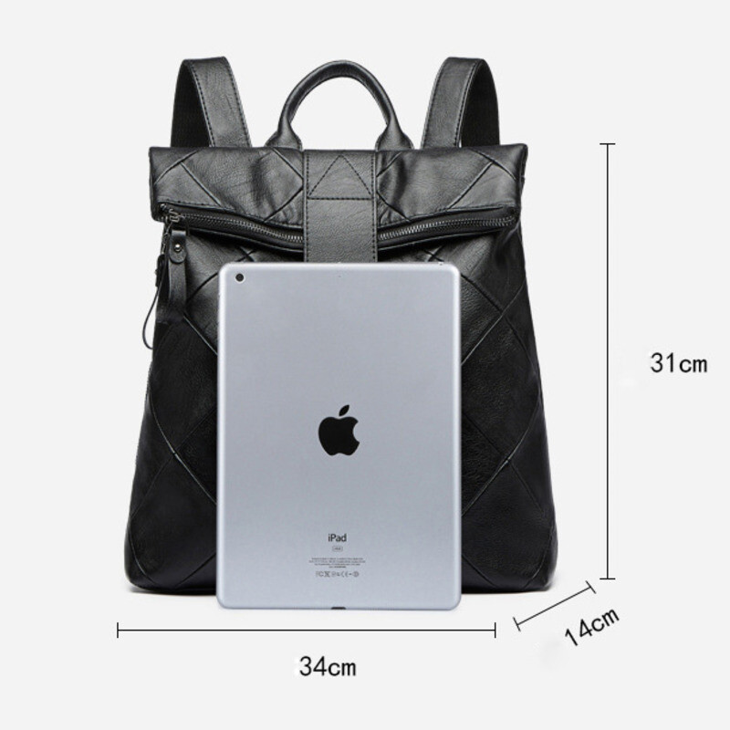 Rucsaci antifurt pentru femei Genți de școală pentru elevi pentru fete adolescente Rucsac negru pentru femei, genți în spate Wild Lock Mochila Feminina 2024