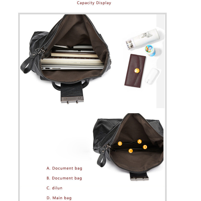 Rucsaci antifurt pentru femei Genți de școală pentru elevi pentru fete adolescente Rucsac negru pentru femei, genți în spate Wild Lock Mochila Feminina 2024