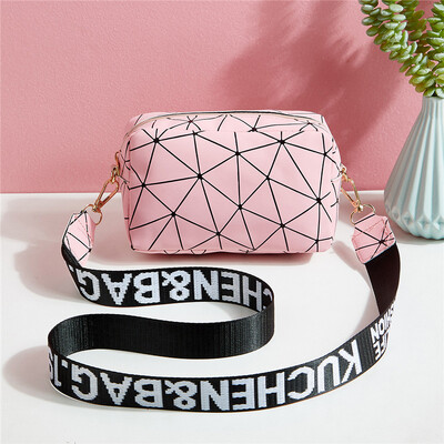 Genți de umăr cu geometrie rece de modă, genți de umăr pentru femei, geantă mică, geantă de mână, din piele PU, pentru femei, pentru fete