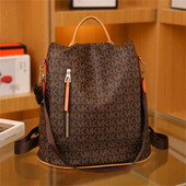 Rucsac de modă pentru femei, geantă de umăr impermeabilă din PVC, pachet pentru femei, ocazional, antifurt