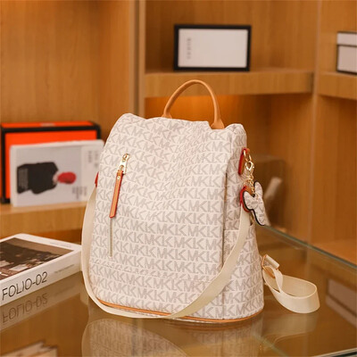 Rucsac de modă pentru femei, geantă de umăr impermeabilă din PVC, pachet pentru femei, ocazional, antifurt