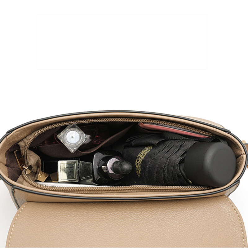 Geantă crossbody la modă, geantă messenger din piele PU, geantă versatilă pentru femei cu umăr, genți de mână mici