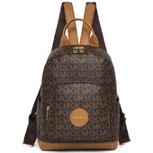 Modni dizajnerski ženski ruksak s printom slova PU kožni ruksak Ležerni protuprovalni putni ruksak Djevojački novi ruksaci 2024.