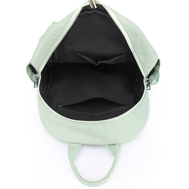 Rucsacuri multifuncționale, de mare capacitate, de culoare solidă, rucsac de nailon, rezistent la apă, de lux, rucsac de designer pentru femei Sac A Dos