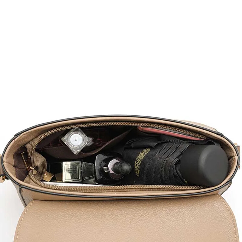 Modna torba za preko ramena PU kožna torba za poruke Svestrana remen Ženska torba na rame Male ručne torbice Sac A Main Femme Bolsas