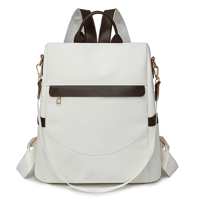 Rucsac din piele moale de mare capacitate pentru femei Geantă de rucsac la modă antifurt geantă de umăr cu un singur scop, casual, retro