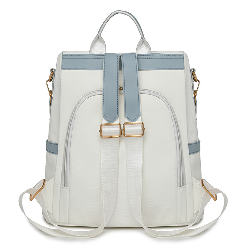 Rucsac din piele moale de mare capacitate pentru femei Geantă de rucsac la modă antifurt geantă de umăr cu un singur scop, casual, retro