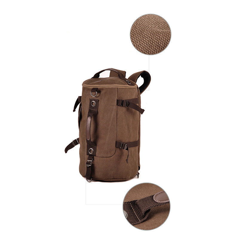 Ceļojumu somas WEIXIER Kanvas Vīriešu Vintage Vīriešu Ceļojumu Bagāža Nedēļas nogales Soma Liela ietilpība Ikdienišķa Liela Jauna Daudzfunkcionāla Ceļojumu Soma