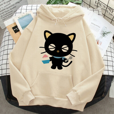 Hanorace Chococat femei japoneză Fleece 2023 Hoodie hanorace femei trening grafic