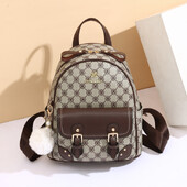 Rucsac de damă cu imprimeu clasic de epocă de modă, rucsac pentru cumpărături pentru călătorii, mic parfumat