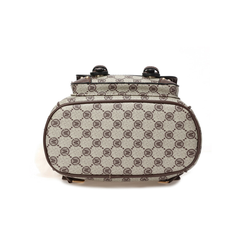 Rucsac de damă cu imprimeu clasic de epocă de modă, rucsac pentru cumpărături pentru călătorii, mic parfumat