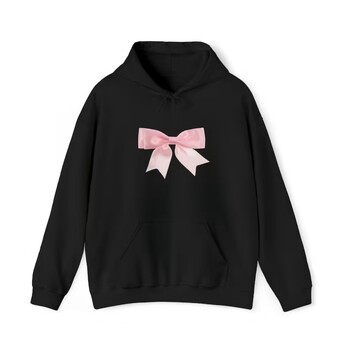 Панделки Coquette Bow Sweatshirt Lana Del Rey Pink Bow Knot Hoodie Cute Y2k Trendy Aesthetic Crewneck Pullover Kawaii Girl Top