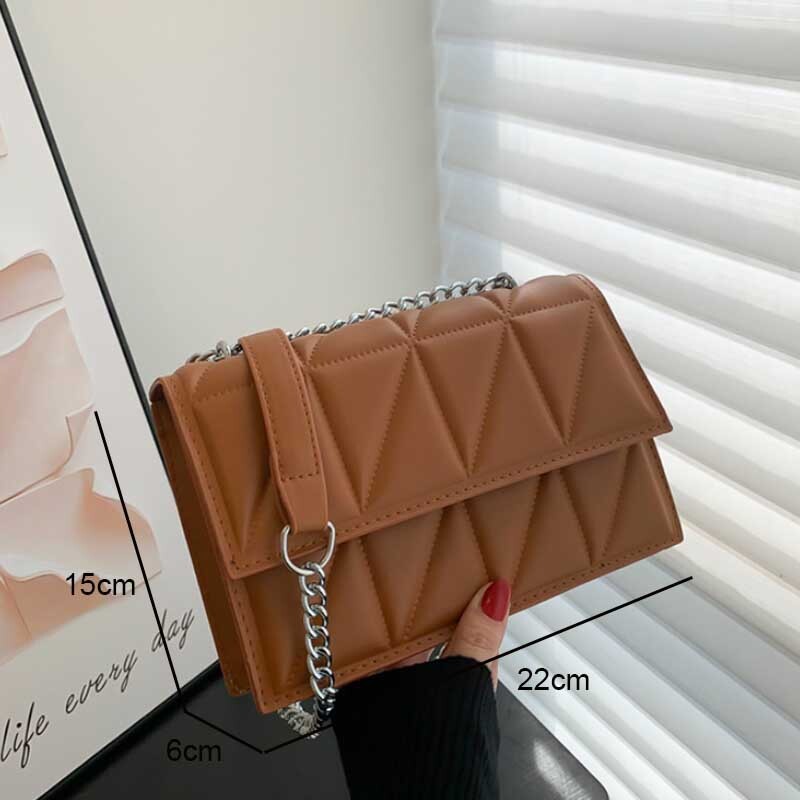 Geantă de umăr de designer de modă pentru femei Genți de mână cu mâner din piele PU Genți de mână cu curea de lanț pentru femei Geantă de designer Сумка