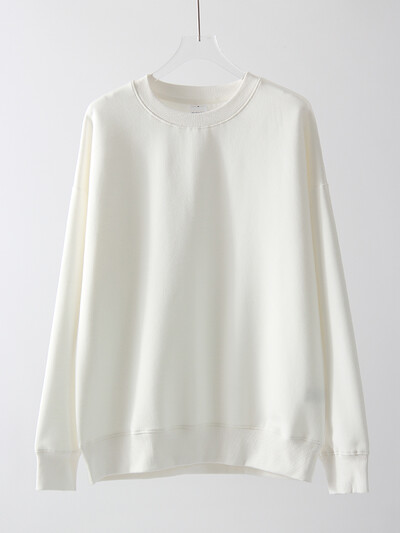 Hanorac pentru femei de primăvară Pulover roșu supradimensionat Topuri largi din bumbac Pulovere casual maro cu decolteu O pentru femei Hanorace supradimensionate