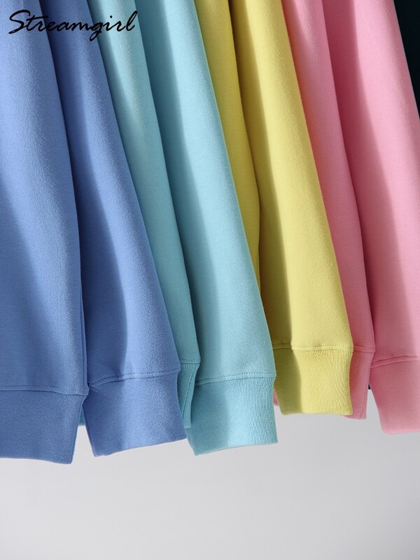 Hanorac pentru femei de primăvară Pulover roșu supradimensionat Topuri largi din bumbac Pulovere casual maro cu decolteu O pentru femei Hanorace supradimensionate