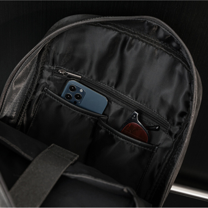 2023. Novi muški ruksak od prirodne kravlje kože, modna torba za dječake, kožna torba za prijenosno računalo velikog kapaciteta