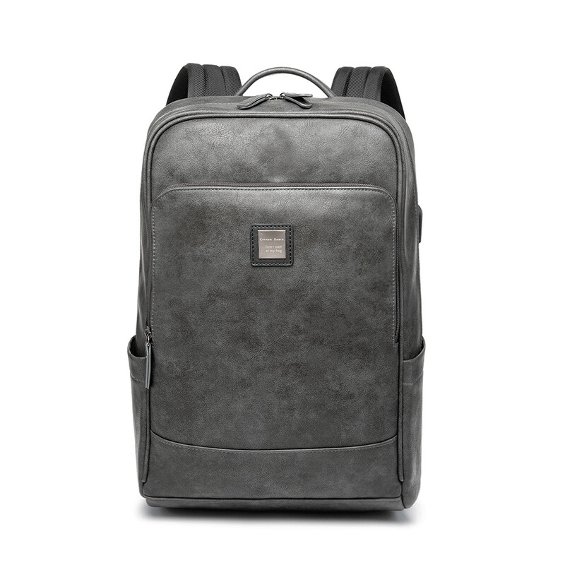 2023. Novi muški ruksak od prirodne kravlje kože, modna torba za dječake, kožna torba za prijenosno računalo velikog kapaciteta