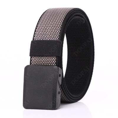 Curele din nailon pentru bărbați, pânză, țesătură ocazională, curea tactică, cataramă automată, ușoară, confortabilă, nemetalică, centură militară din nailon