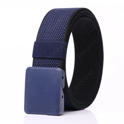 Curele din nailon pentru bărbați, pânză, țesătură ocazională, curea tactică, cataramă automată, ușoară, confortabilă, nemetalică, centură militară din nailon