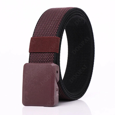 Curele din nailon pentru bărbați, pânză, țesătură ocazională, curea tactică, cataramă automată, ușoară, confortabilă, nemetalică, centură militară din nailon