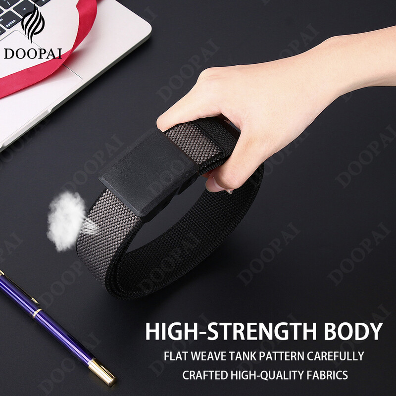 Curele din nailon pentru bărbați, pânză, țesătură ocazională, curea tactică, cataramă automată, ușoară, confortabilă, nemetalică, centură militară din nailon