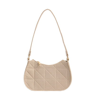 Genți de tote simple de modă pentru femei, genți de mână vintage, la modă, vânzare caldă, genți subaxilare mici pentru femei, mini geantă de umăr casual