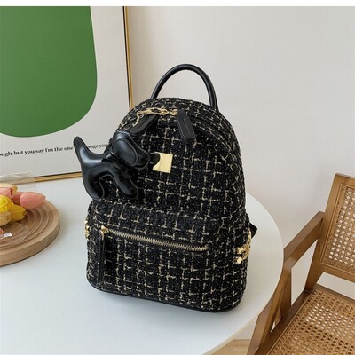 Rucsac francez de culoare solidă, rezistent la murdărie, geantă durabilă de școală de mare capacitate