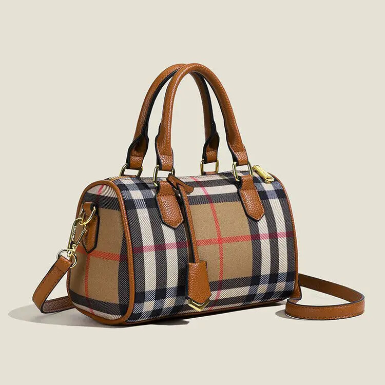 Nova vrhunska bostonska modna ručna kockasta torba preko ramena za jedno rame iz 2025. svestrani jastuk velikog kapaciteta izuzetan