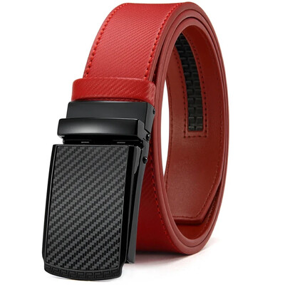 Nouă centură pentru bărbați, automată, din piele naturală, de lux, pentru bărbați, pentru bărbați, cu cataramă automată din metal, curea de designer de înaltă calitate, neagră