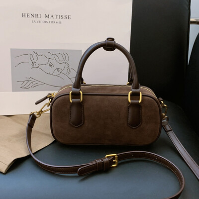 Geantă de umăr mică pentru cumpărături, de modă, de capacitate mare, pentru doamnă, din piele de căprioară, pernă, genți de mână, cu imprimeu leopard, geantă de tote Boston